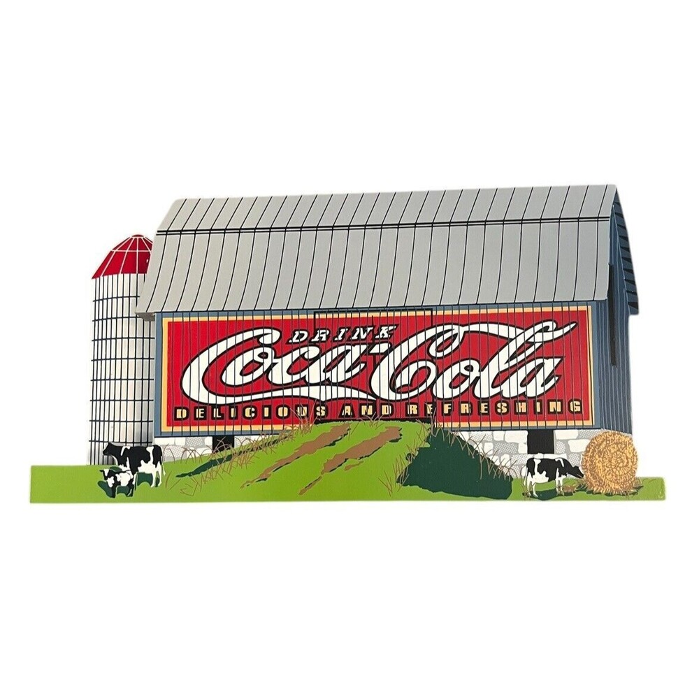 Shelia's Collectibles 1998 Barnyard Refreshment‎ Coca-Cola Brand Collectibles